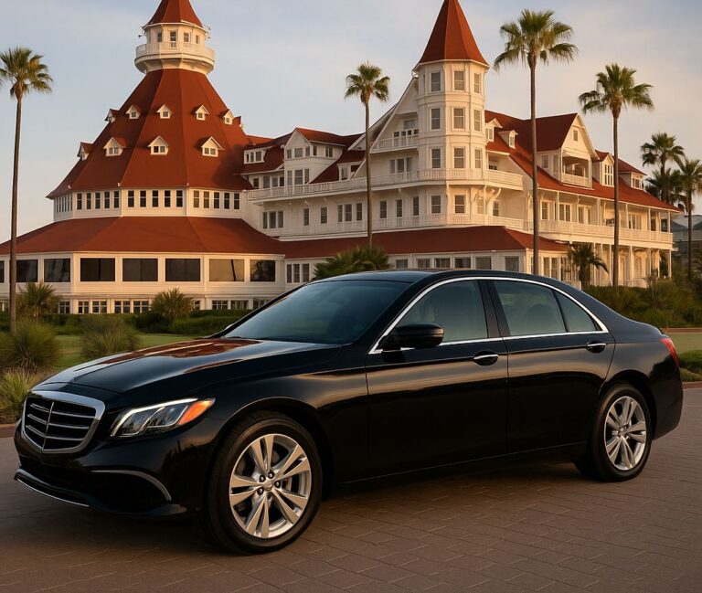 Hotel del Coronado car service by Richline Transportation