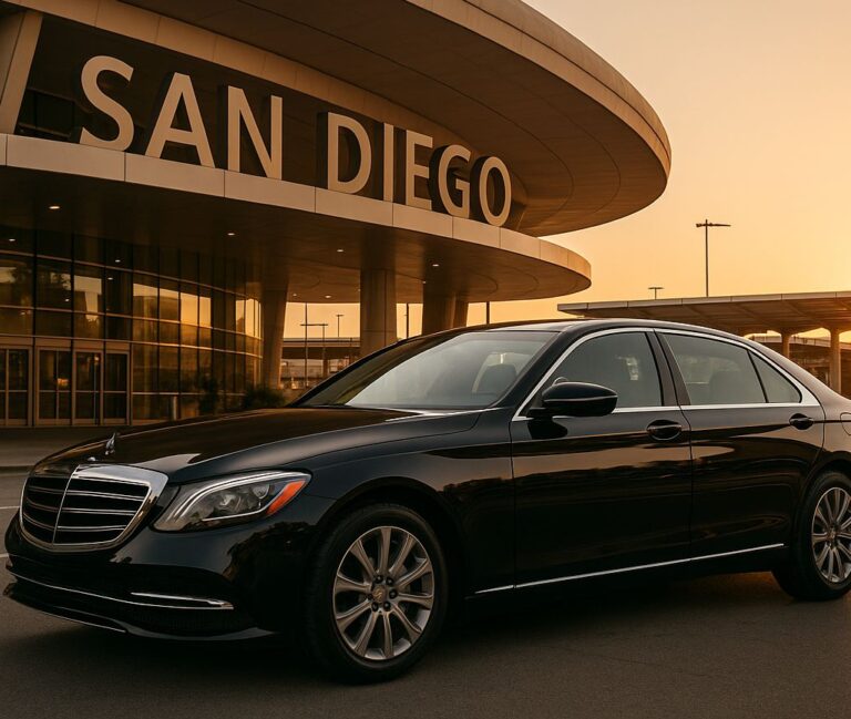 Luxury Car Service in San Diego Airport by Richline Transportation