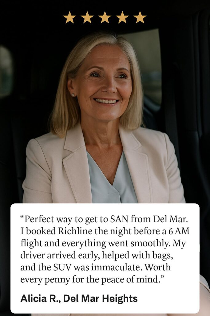 Del Mar- Airport Car Service