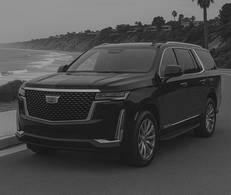 Del Mar Car Service – Luxury Black SUV Airport Transportation for SAN Travelers