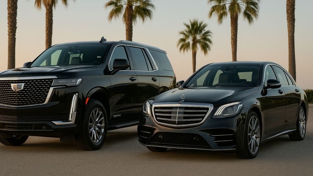 Del Mar Transportation Services Private Black, Limo-Airport