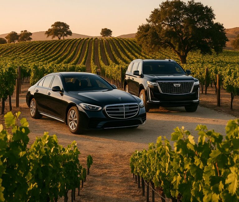 Wine Tours San Diego – Luxury Black Car Service at Vineyard by Richline