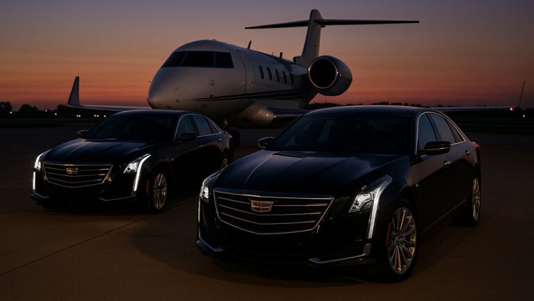 Executive Airport Transportation San Diego – Luxury Cadillac Sedans by Private Jet