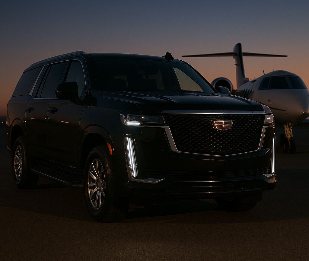 luxury SUV black car service option in sprinter vans vs SUVs comparison San Diego Encinitas Black Car Service