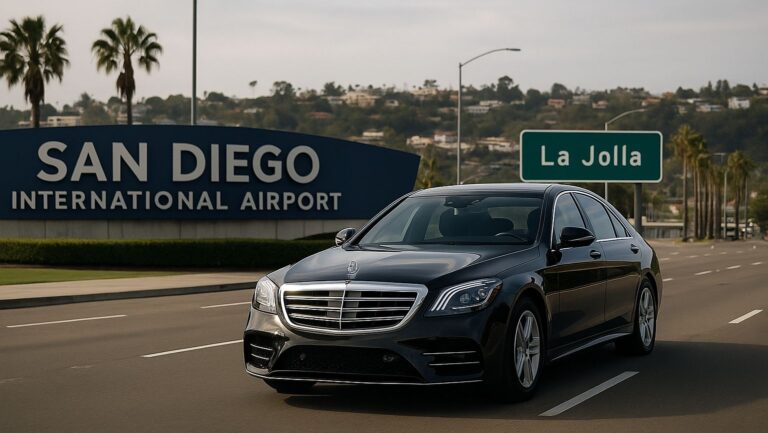 Private Car Service from San Diego Airport to La Jolla – Luxury Chauffeur by Richline