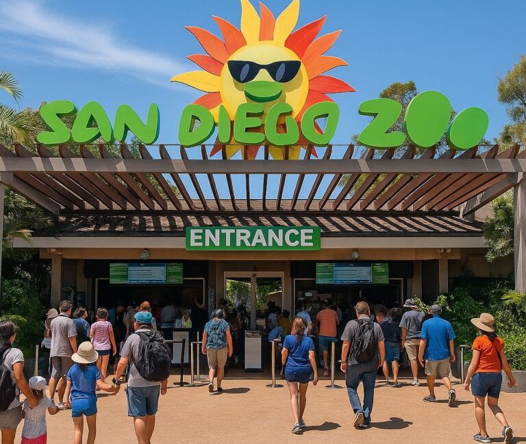 San Diego zoo entrance
