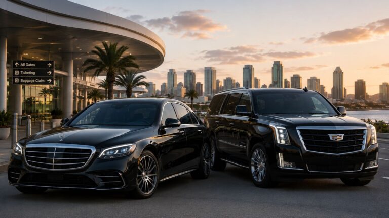 Park Hyatt Aviara Transportation with a Mercedes-Benz S-Class and Cadillac Escalade luxury fleet