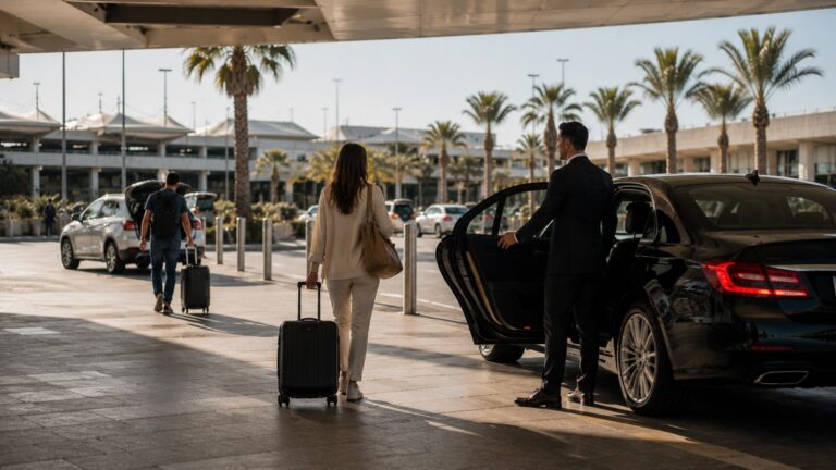 San Diego Airport Vehicle Size Guide comparing rental car pickup and scheduled chauffeur airport vehicle