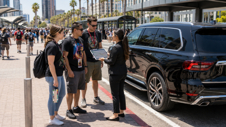 Comic-Con transportation in San Diego attendees planning shuttle walking and private ride options