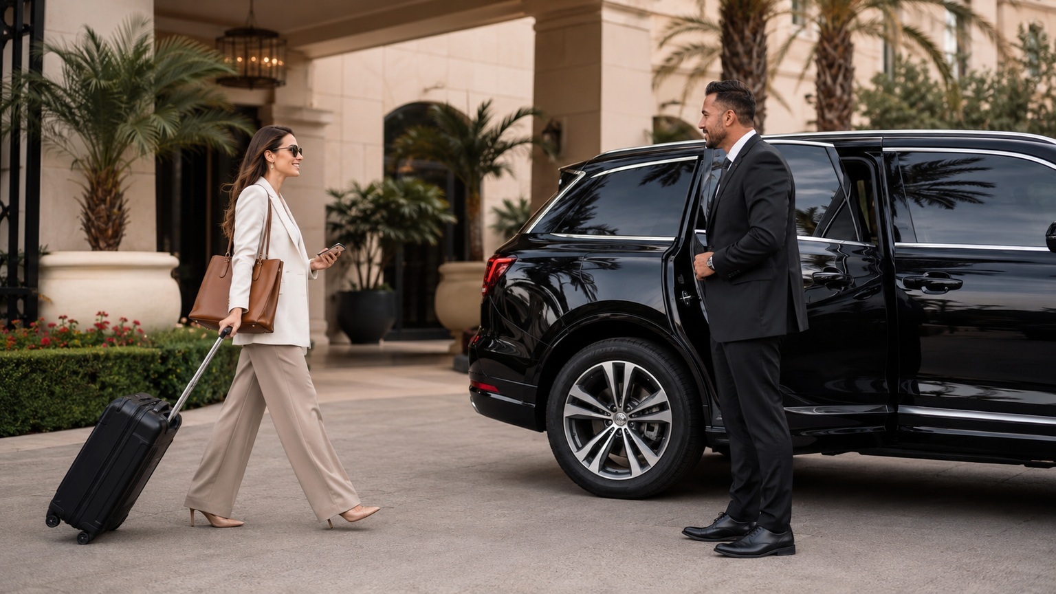 What to expect from a private chauffeur service reservation day overview in San Diego
